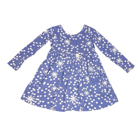 Hanna Andersson Long Sleeve Skater Dress with Pockets Size 100cm (4) - Picture 1 of 6